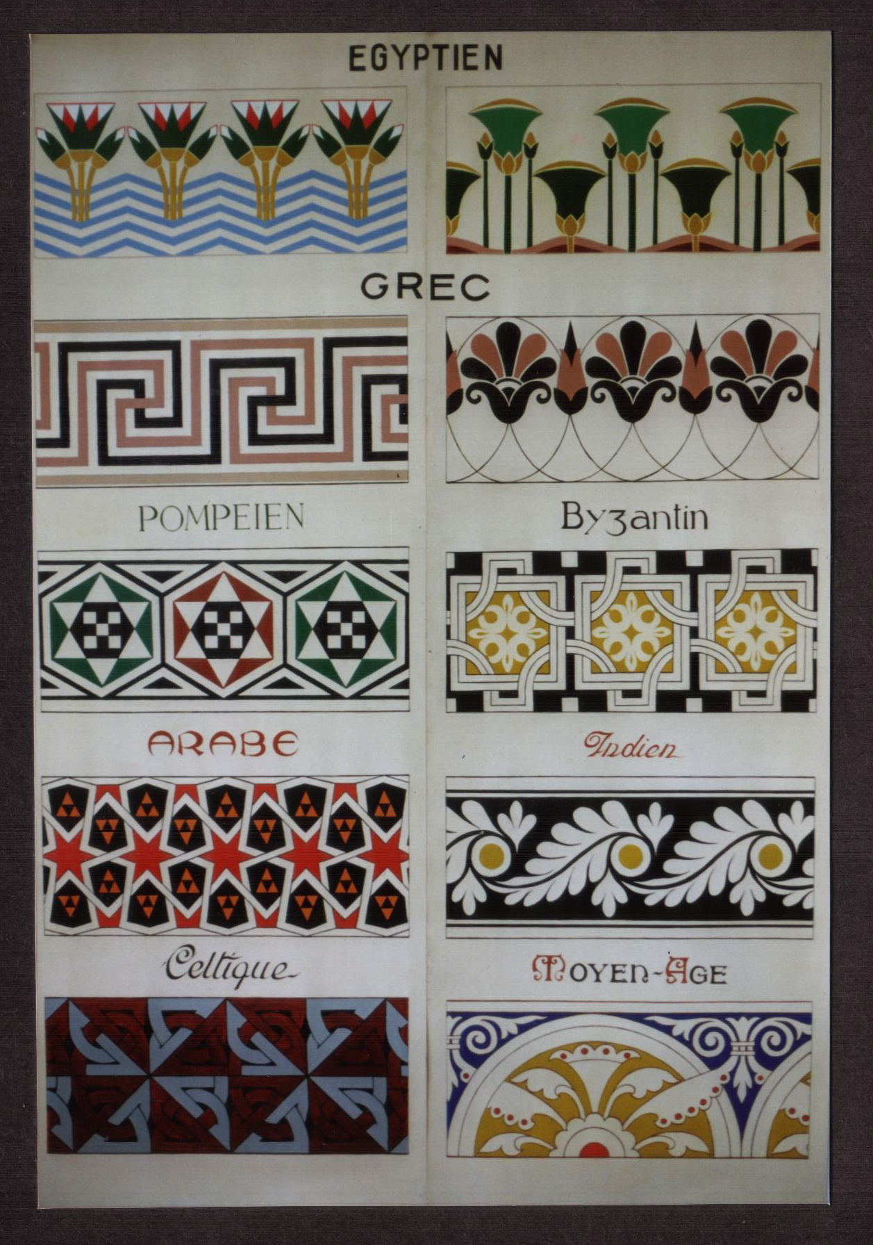 Motif frise